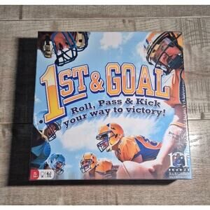 1st & Goal FOOTBALL Board Game NEW Sealed ©2013